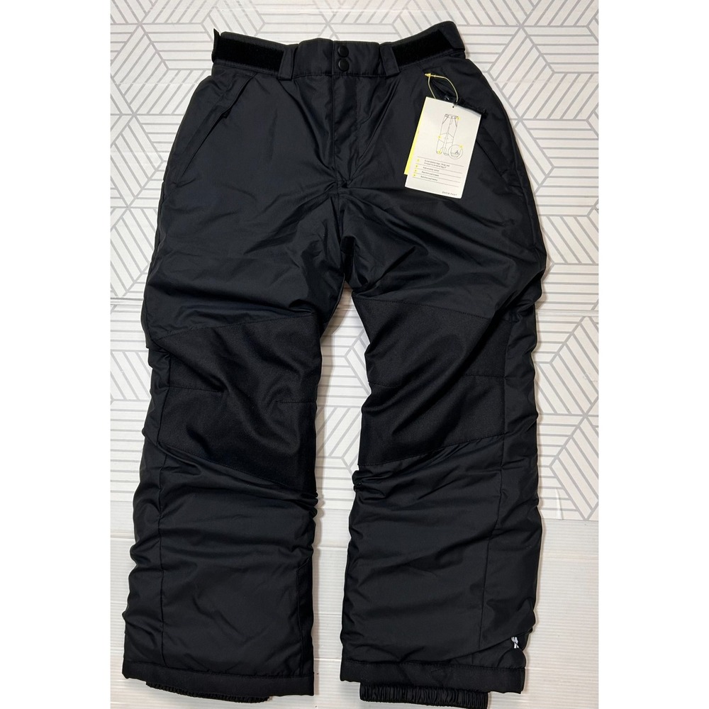 NWT Target All In Motion Youth size Large 10-12 Black Snow Ski Winter Pants b2